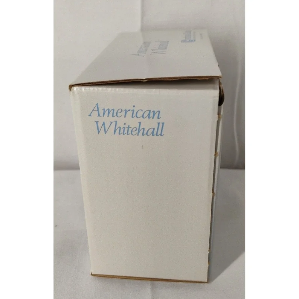 NEW Vintage American Whitehall Crystal Indiana Glass USA Salt & Pepper Shakers‎